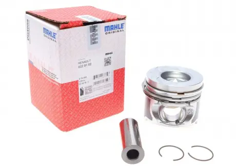Поршень з кільцями RENAULT 76,50 K9K 1,5TD d26 (Mahle) MAHLE / KNECHT 0220102