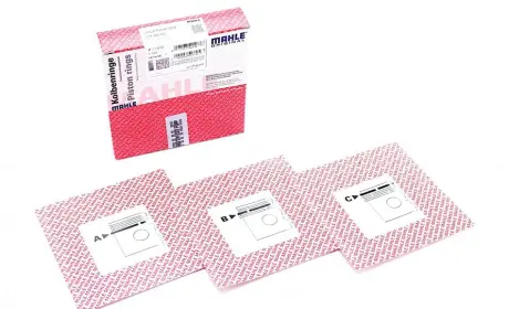 Кільця поршневі MAHLE 029 55 N2 MAHLE / KNECHT 02955N2