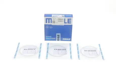 Кільця поршневі VW LT/T4 2.5TDI (81.01mm/STD) (2.5-2-3) MAHLE MAHLE / KNECHT 030 48 N0