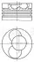 Поршень MAHLE / KNECHT 030 86 02 (фото 1)