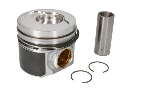 Поршень VW T5 2.5TDI (81.01mm/STD) (3-4-5 циліндр) (косий шатун) MAHLE MAHLE / KNECHT 030 98 00 (фото 1)