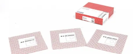 Кільця поршневі Peugeot Partner 1.9D (83.00mm/STD) (2-2-3) MAHLE MAHLE / KNECHT 039 24 N0