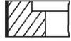 77,2 (STD) 1,75-1,75-3 Комплект поршньових кілець HYUNDAI ACCENT IV, ELANTRA IV, ELANTRA V, ELANTRA VI, I20 I, I30, I40 I, I40 I CW, IX20, IX35, TUCSON KIA CARENS III, CARENS IV 1.6D/1.7D 06.05- 681 RS 00105 0N0 MAHLE / KNECHT 681RS001050N0 (фото 2)