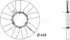 Крыльчатка вентилятора MAHLE / KNECHT CFW 28 000P (фото 2)