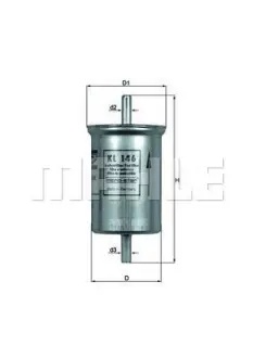Паливний фільтр KNECHT MAHLE / KNECHT KL146