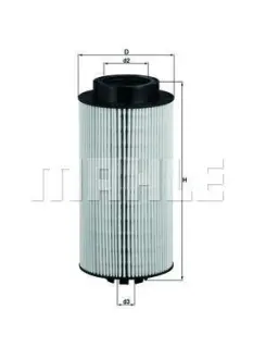 A_Фільтр паливний Mahle MAN ="" Mahle MAHLE / KNECHT KX264D
