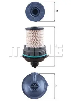 Паливний фільтр KNECHT MAHLE / KNECHT KX480