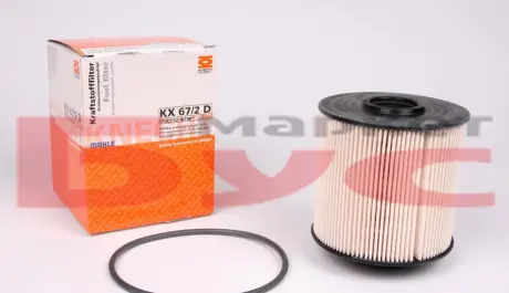 Фільтр паливний MB Vario/Atego OM904 MAHLE MAHLE / KNECHT KX 67/2D