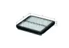 A_Фільтр повітряний Mahle Toyota ="" Mahle MAHLE / KNECHT LX1023 (фото 1)