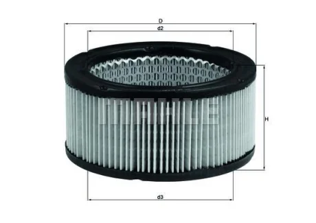 Повітряний фільтр KNECHT MAHLE / KNECHT LX213