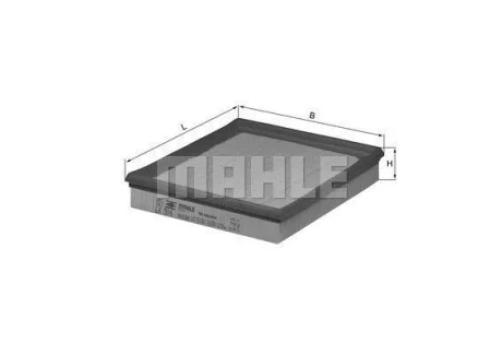 Повітряний фільтр KNECHT MAHLE / KNECHT LX316