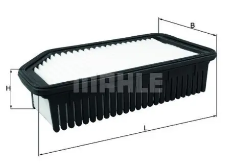 Фільтр повітряний Mahle KIA Rio \'\'1,2 \'\'11>> ="" Mahle MAHLE / KNECHT LX4083