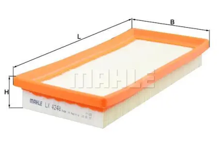Повітряний фільтр KNECHT MAHLE / KNECHT LX4248
