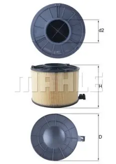 Фільтр повітряний Mahle AUDI A4/A5 \'\'2.0TFSI \'\'15>> ="" Mahle MAHLE / KNECHT LX4411