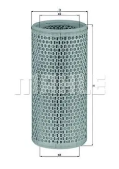A_Фільтр повітряний Mahle Citroen, Peugeot ="" Mahle MAHLE / KNECHT LX502