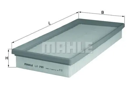 A_Фільтр повітряний Mahle Ford ="" Mahle MAHLE / KNECHT LX799