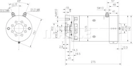 Елементи паливного насоса CUMMINS MM 203 MAHLE / KNECHT MM203