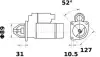 Стартер MS 232 MAHLE / KNECHT MS232 (фото 1)