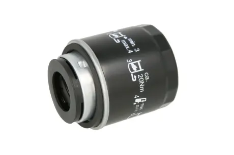 Фільтр масляний VW Golf 1.2/1.4 TSI 07-13/Jetta/Passat 1.4 TSI 07-10 KNECHT MAHLE / KNECHT OC 593/4