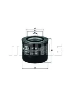 A_Фільтр масляний Mahle Fiat ="" Mahle MAHLE / KNECHT OC86