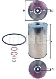 Масляний фільтр KNECHT MAHLE / KNECHT OX30D