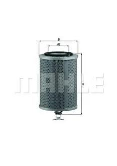 Масляний фільтр KNECHT MAHLE / KNECHT OX71D
