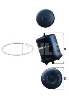 Масляний фільтр MH MAHLE / KNECHT OZ 9D