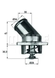 A_Термостат Behr 1.169.87.344 DAEWOO Espero 1,8 95-99 ="" Mahle MAHLE / KNECHT TI387