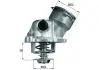 Термостат, охолоджуюча рідина TM 29 100 D MAHLE MAHLE / KNECHT TM 29 100D (фото 1)