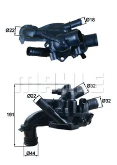 Термостат системи охолодження MAHLE / KNECHT TM 46 105