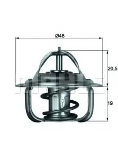 Термостат, охолоджуюча рідина TX 1 83 D MAHLE MAHLE / KNECHT TX183D