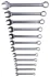 (EN) Double-ended ring wrench комплектація 12 шт, 12-кутна / HEX: 6, 7, 8, 9, 10, 12, 13, 14, 15, 17, 19, 22 мм, у пластиковому тримачі MMT A169 136 MAMMOOTH MMTA169136 (фото 1)