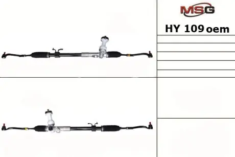 Рульова рейка без ГУР нова Hyundai Tucson (IX35) 09-16, Hyundai Tucson 04-09, Kia Sportage 10-15 MANDO HY109OEM