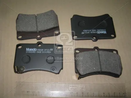 Колодки дискового тормоза = sangsin sp1067 MANDO MPK06