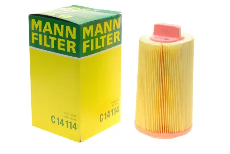 Фільтр повітряний двигуна MERCEDESBENZ CKlasse(W203C203S203) C160 C203 M271 -FILTER MANN C14114