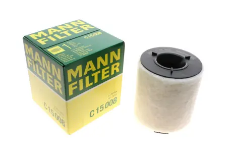 Фільтр повітряний Skoda Fabia/Rapid/Roomster/VW Polo 1.2TDI/TSI/1.4TSI/1.6TDI 09-15 -FILTER MANN C 15 008