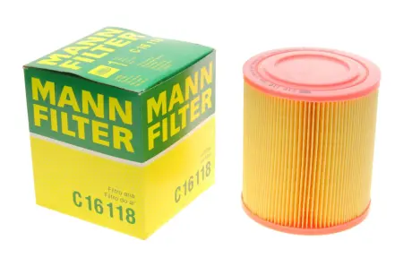Фільтр повітряний Audi A6 2.0TDI/TFSI 04-11 -FILTER MANN C 16 118