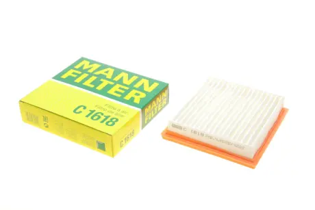 Фільтр повітряний Nissan Micra 1.0-1.4i 16V 92-10/Note 1.4 06-13 -FILTER MANN C 1618