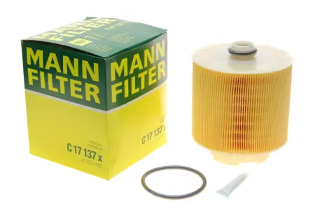 Фільтр повітряний Audi A6 2.7TDI/3.0TDI V6 04-11 -FILTER MANN C 17 137 X