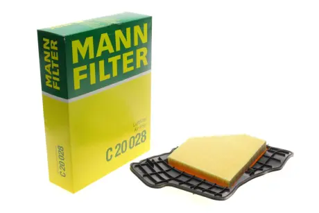 Фільтр повітряний BMW 5(F10F11F18) 550i F10F11 N63B44B -FILTER MANN C20028