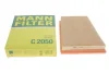 Фільтр повітряний двигуна FORD FiestaVFiestaMkVI 1.6TDCi HHJC -FILTER MANN C2050 (фото 3)