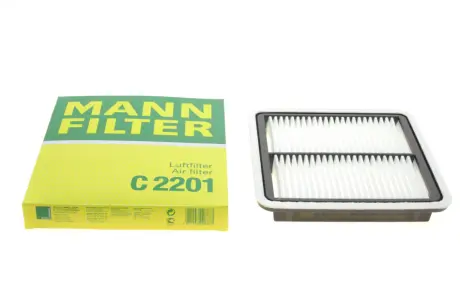 Фільтр повітряний Subaru Forester 2.5XT/2.0BiFuel/D/XT/Impreza 1.5-2.5/2.0D 07-/Legacy 2.0-3.0 03-14 -FILTER MANN C 2201
