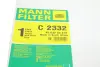 Фільтр повітряний Mitsubishi L200 2.4 4x4 96-06/L400 2.0/2.4 96-01/Pajero 2.4/3.0 V6 90-08 -FILTER MANN C 2332 (фото 5)