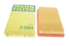 Фільтр повітряний на Mazda 323V (BA) 1.4 BA B3 (16V) -FILTER MANN C2564 (фото 2)