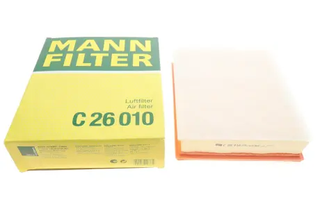Фільтр повітряний двигуна TOYOTA AurisII(E180) 1.6D4D 1WW -FILTER MANN C26010