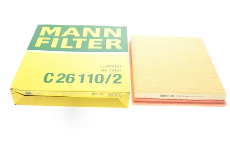 Фільтр повітряний MB E-class (W211)/S-class (W220)/G-class (W463) 4.0CDI OM628 00-09 -FILTER MANN C 26 110/2