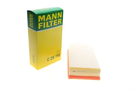 Фільтр повітряний Citroen C4/C5/Jumpy/Peugeot 3008/5008 2.0BlueHDi 13-/Opel Vivaro 19-/Fiat Scudo 22- -FILTER MANN C 29 110