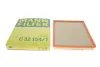 Фільтр повітряний двигуна NISSAN Interstar 1.9 dCi 80 F9Q 770 772 774 -FILTER MANN C321541 (фото 3)