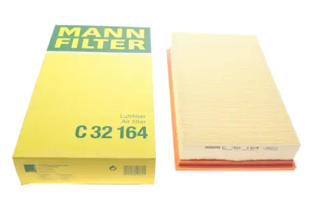 Фільтр повітряний двигуна MERCEDESBENZ EKlasse(WS210) E200 WS210 M111.942 -FILTER MANN C32164