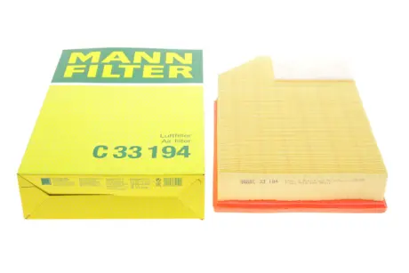 Фільтр повітряний Volvo XC90 2.4 D4/D5/2.5T/3.0 T6 02-14 -FILTER MANN C 33 194